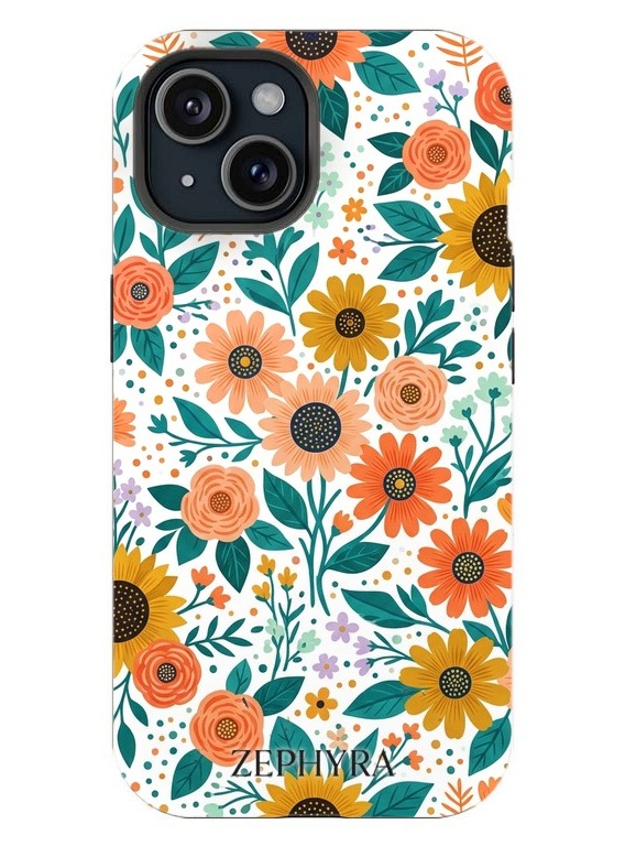 Folk Bloom iPhone 14
