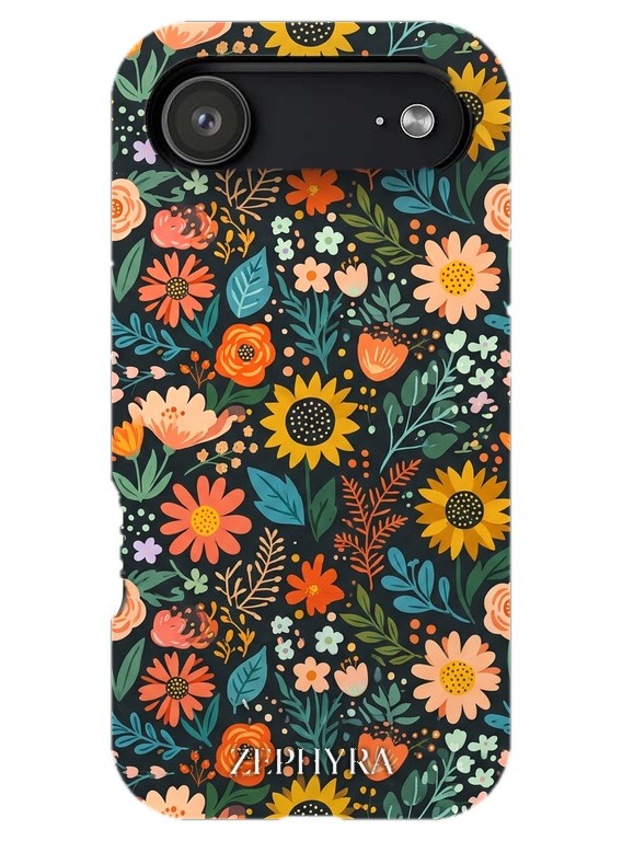 Folk Bloom Noir iPhone 17 Air