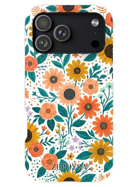 Folk Bloom iPhone 17 Pro Max