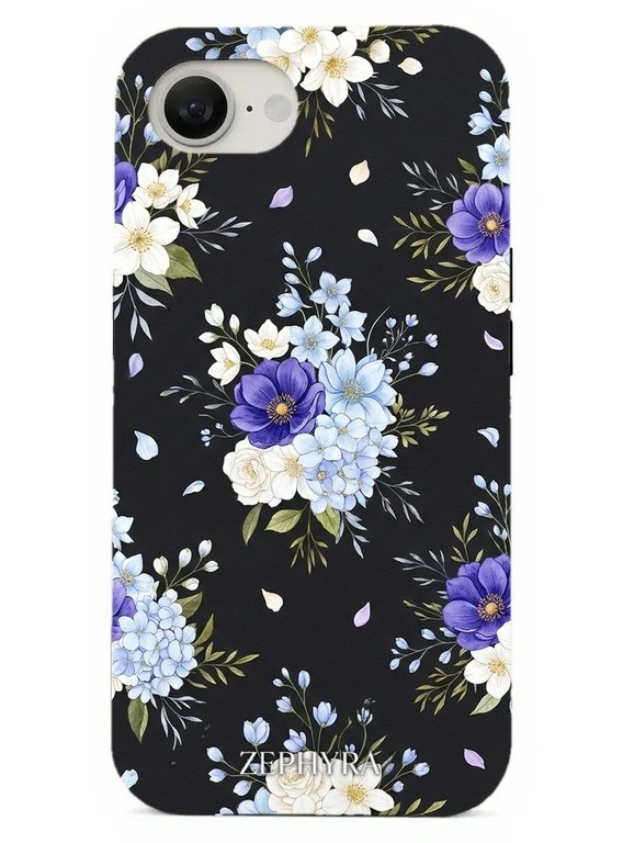 Blue Blossom Noir iPhone 16e